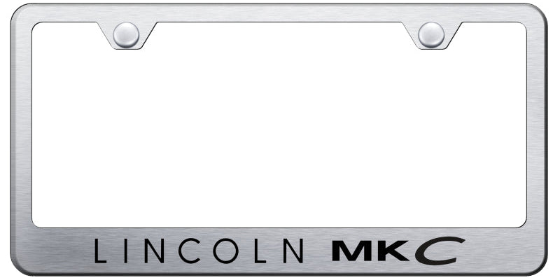 MKC Stainless Steel Frame - Laser Etched Brushed