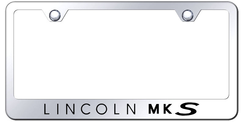 MKS Stainless Steel Frame - Laser Etched Mirrored