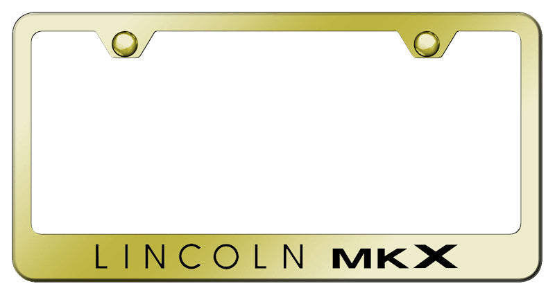 MKX Stainless Steel Frame - Laser Etched Gold