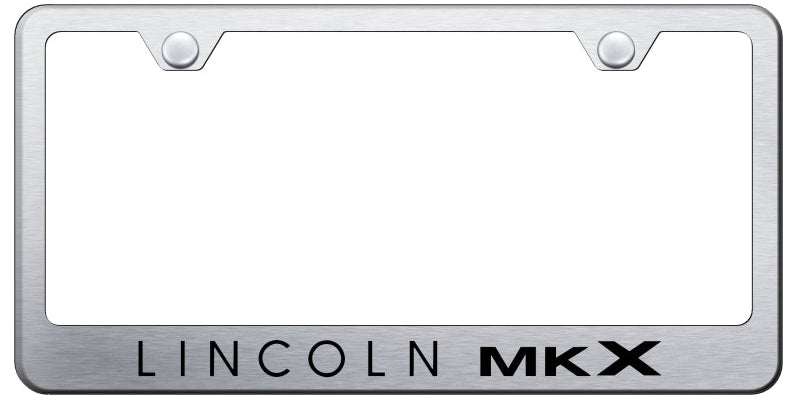 MKX Stainless Steel Frame - Laser Etched Brushed