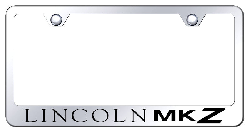 MKZ Stainless Steel Frame - Laser Etched Mirrored