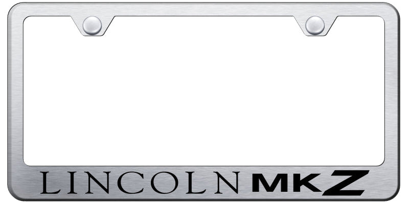 MKZ Stainless Steel Frame - Laser Etched Brushed