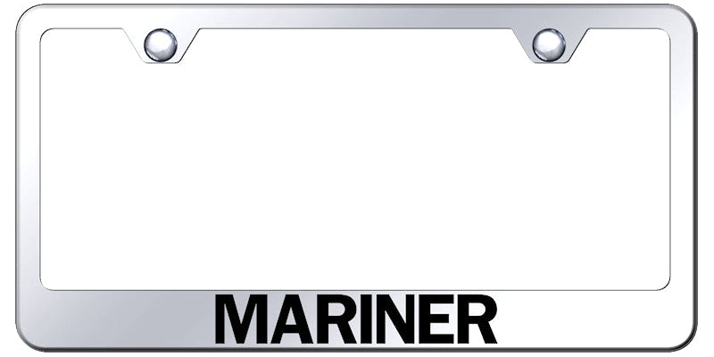 Mariner Stainless Steel Frame - Laser Etched Mirrored