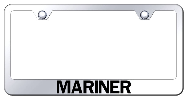 Mariner Stainless Steel Frame - Laser Etched Mirrored
