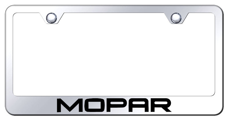 Mopar Stainless Steel Frame - Laser Etched Mirrored