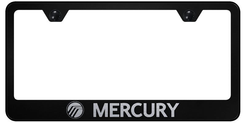 Mercury Stainless Steel Frame - Laser Etched Black