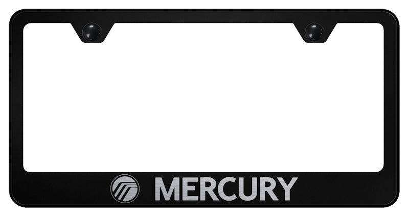 Mercury Stainless Steel Frame - Laser Etched Black