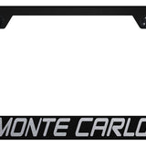 Monte Carlo Stainless Steel Frame - Laser Etched Black