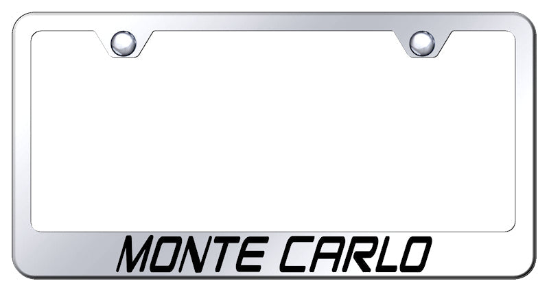 Monte Carlo Stainless Steel Frame - Laser Etched Mirrored