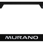 Murano Stainless Steel Frame - Laser Etched Black