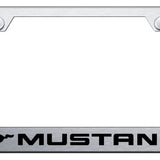 Mustang Stainless Steel Frame - Laser Etched Brushed