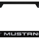 Mustang 45th Anniversary Stainless Frame - Etched Black