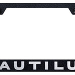 Nautilus Stainless Steel Frame - Laser Etched Rugged Black