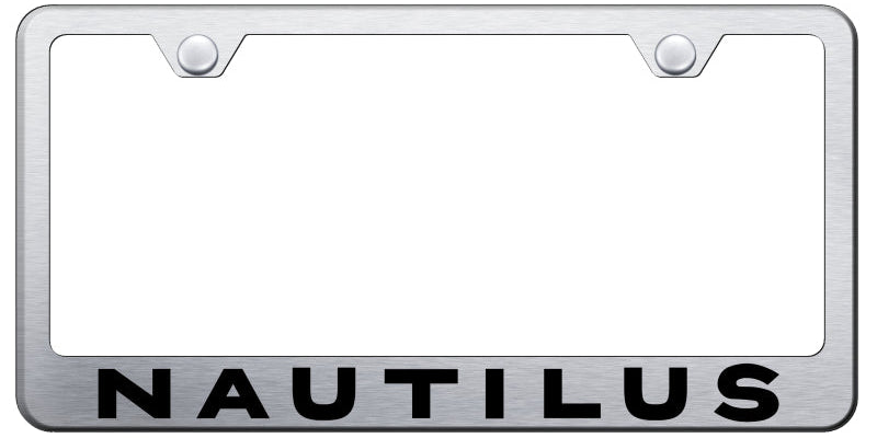 Nautilus Stainless Steel Frame - Laser Etched Brushed