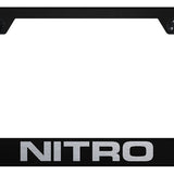 Nitro Stainless Steel Frame - Laser Etched Black