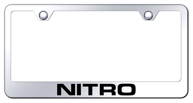 Nitro Stainless Steel Frame - Laser Etched Mirrored