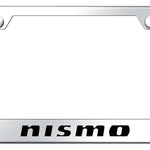 Nismo Stainless Steel Frame - Laser Etched Mirrored