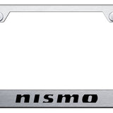 Nismo Stainless Steel Frame - Laser Etched Brushed