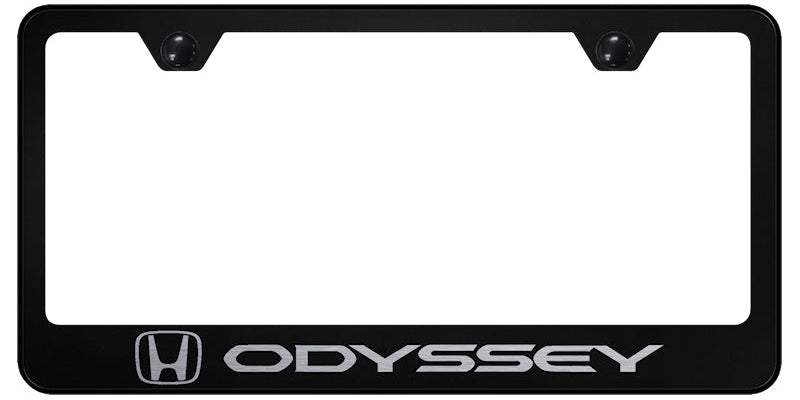 Odyssey Stainless Steel Frame - Laser Etched Black