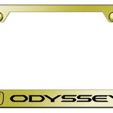 Odyssey Stainless Steel Frame - Laser Etched Gold