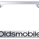 Oldsmobile Stainless Steel Frame - Laser Etched Mirrored