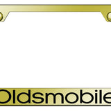 Oldsmobile Stainless Steel Frame - Laser Etched Gold