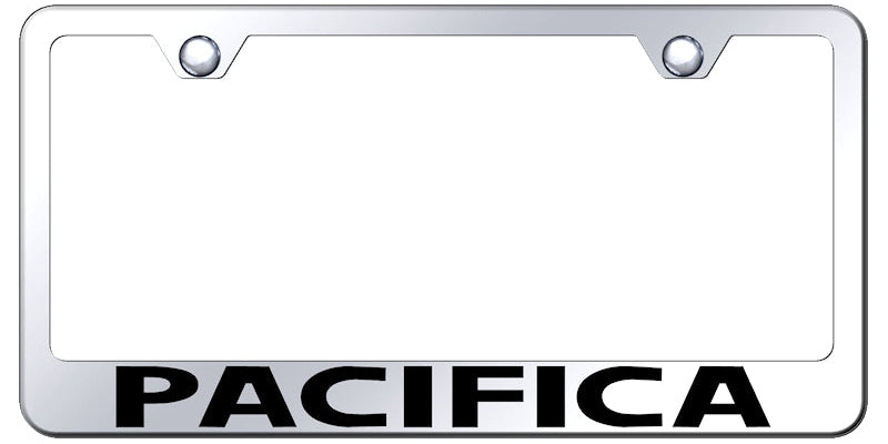 Pacifica Stainless Steel Frame - Laser Etched Mirrored