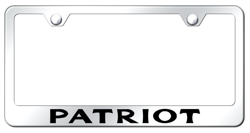 Patriot Stainless Steel Frame - Laser Etched Mirrored