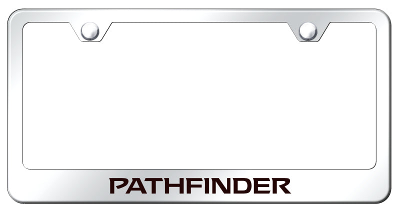 Pathfinder Stainless Steel Frame - Laser Etched Mirrored