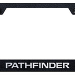 Pathfinder Stainless Steel Frame - Laser Etched Rugged Black