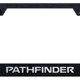 Pathfinder Stainless Steel Frame - Laser Etched Rugged Black