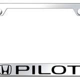 Pilot Stainless Steel Frame - Laser Etched Mirrored