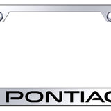 Pontiac Stainless Steel Frame - Laser Etched Mirrored