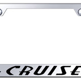 PT Cruiser Stainless Steel Frame - Laser Etched Mirrored