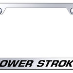 Powerstroke Stainless Steel Frame - Laser Etched Mirrored