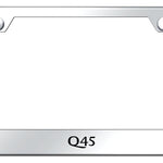 Q45 Stainless Steel Frame - Laser Etched Mirrored