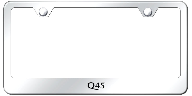 Q45 Stainless Steel Frame - Laser Etched Mirrored