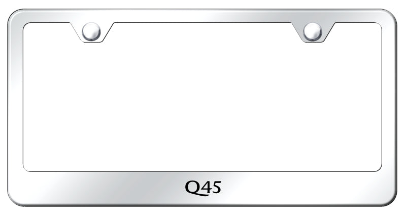 Q45 Stainless Steel Frame - Laser Etched Mirrored