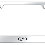 Q50 Stainless Steel Frame - Laser Etched Mirrored