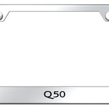 Q50 Stainless Steel Frame - Laser Etched Mirrored