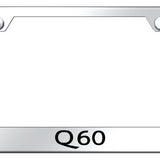 Q60 Stainless Steel Frame - Laser Etched Mirrored