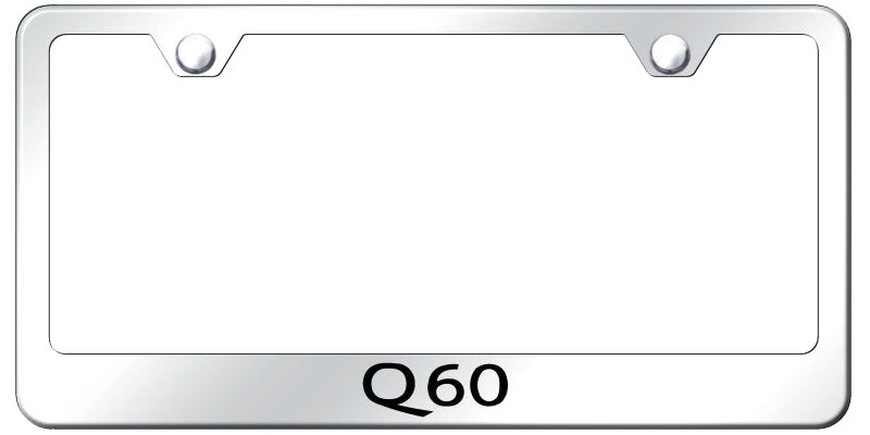 Q60 Stainless Steel Frame - Laser Etched Mirrored