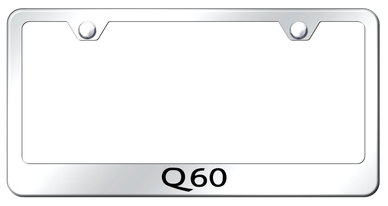 Q60 Stainless Steel Frame - Laser Etched Mirrored