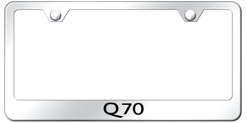 Q70 Stainless Steel Frame - Laser Etched Mirrored