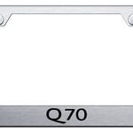 Q70 Stainless Steel Frame - Laser Etched Brushed