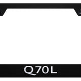 Q70L Stainless Steel Frame - Laser Etched Black