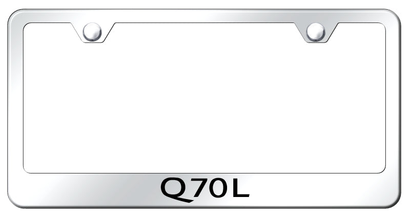 Q70L Stainless Steel Frame - Laser Etched Mirrored