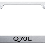 Q70L Stainless Steel Frame - Laser Etched Brushed