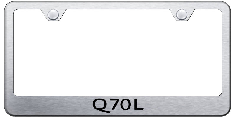 Q70L Stainless Steel Frame - Laser Etched Brushed