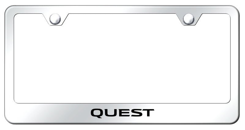 Quest Stainless Steel Frame - Laser Etched Mirrored